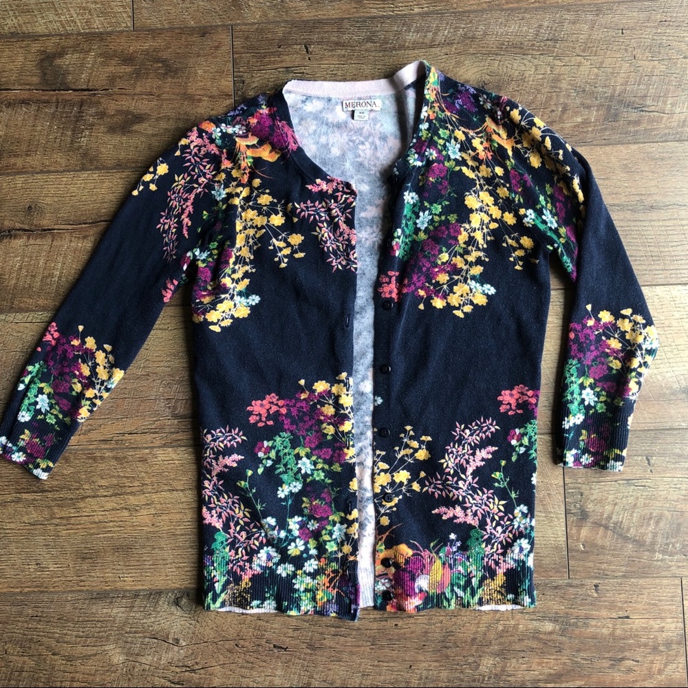 Merona Floral Sweater